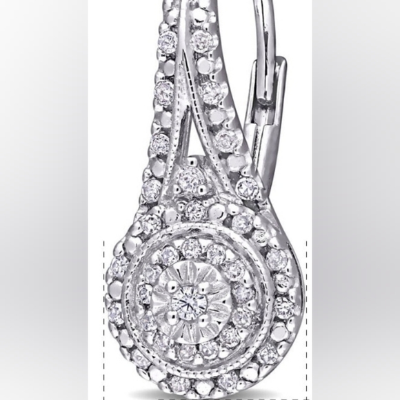 💎NEW Genuine Diamond Earrings💎 - Picture 4 of 5